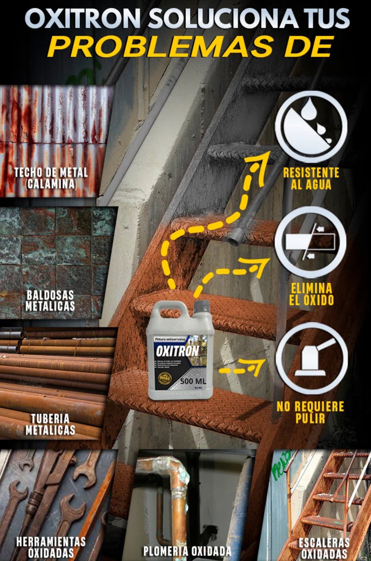 PINTURA ANTICORROSIVA⭐⭐⭐⭐⭐ OXITRÓN