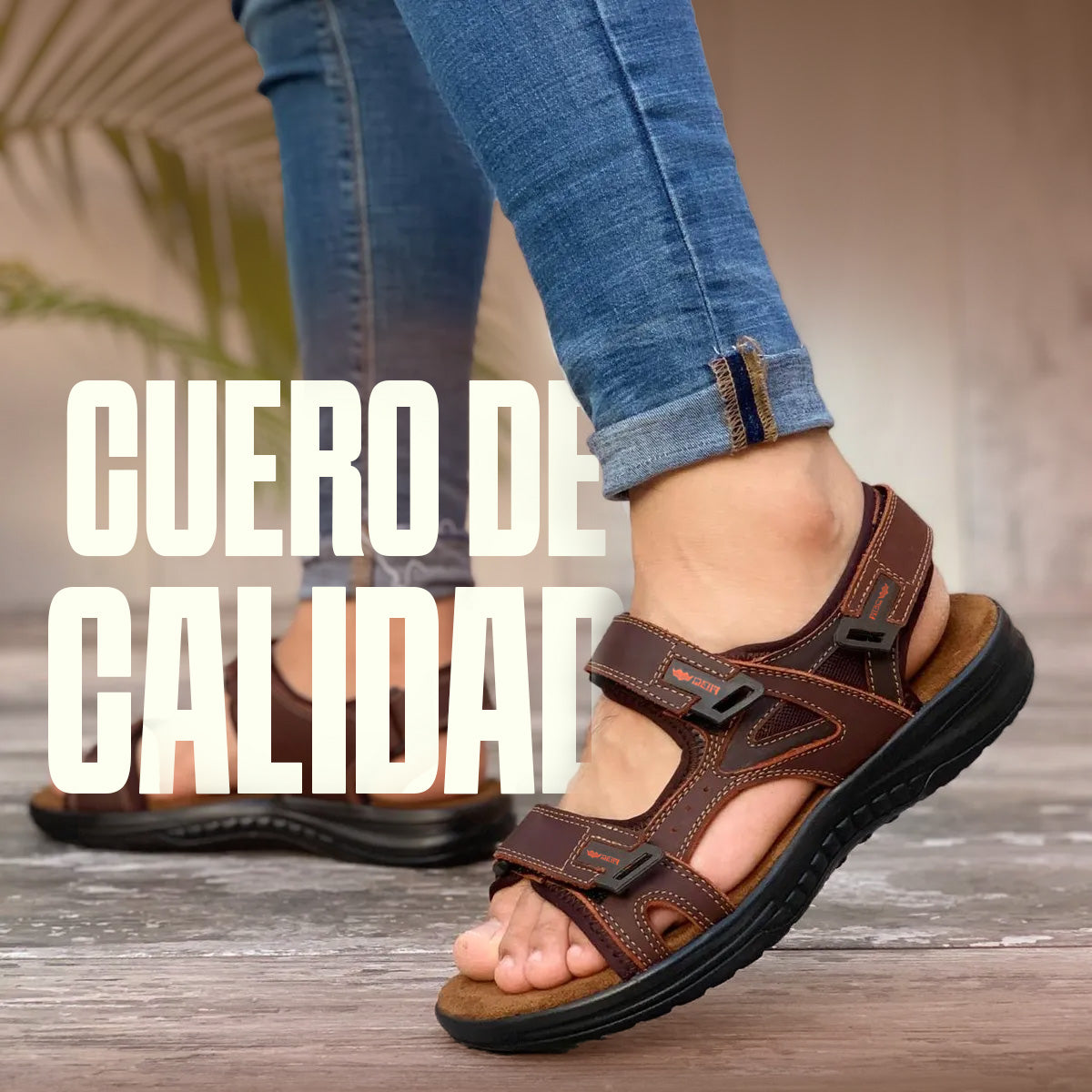 SANDALIAS DE CUERO MASCULINAS NOMAD ⭐⭐⭐⭐⭐