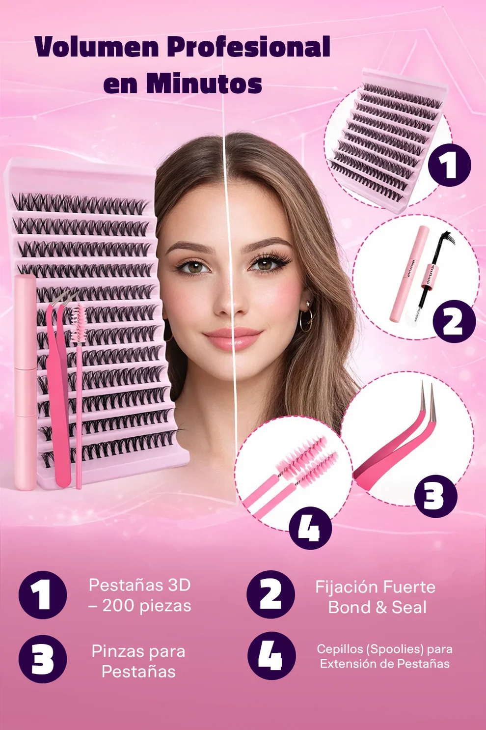 Paga 1 Lleva 2😲 Kit De Pestañas👁️