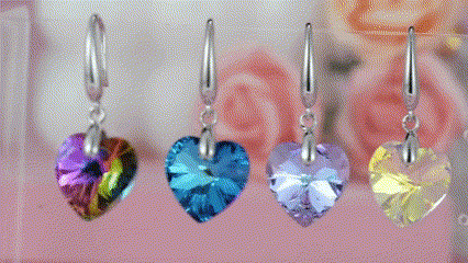 Set Corazón Sarowsky💜🤍💙Siempre Bella!