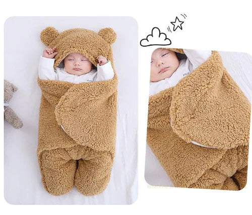 👶Manta Hipoalergénica Polar Teddy Bear
