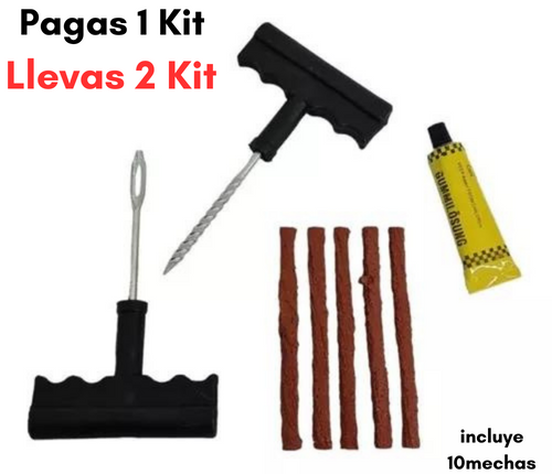 Kit Pague 1 Lleve 2🤩Llanta Sellomatic🚘🏍️