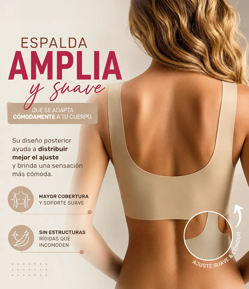 Brasier con realce y soporte natural extra cómodo - Paga 1 lleva 4