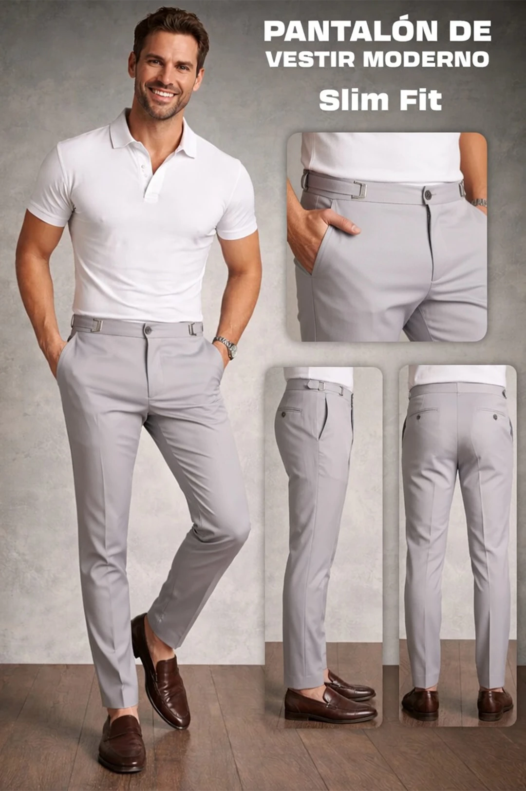 Pantalón Ajustable Moderno💎