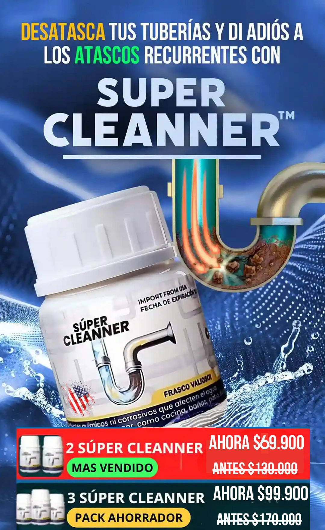 2x1 SÚPER CLEANER GARANTIZADO⭐⭐⭐⭐⭐