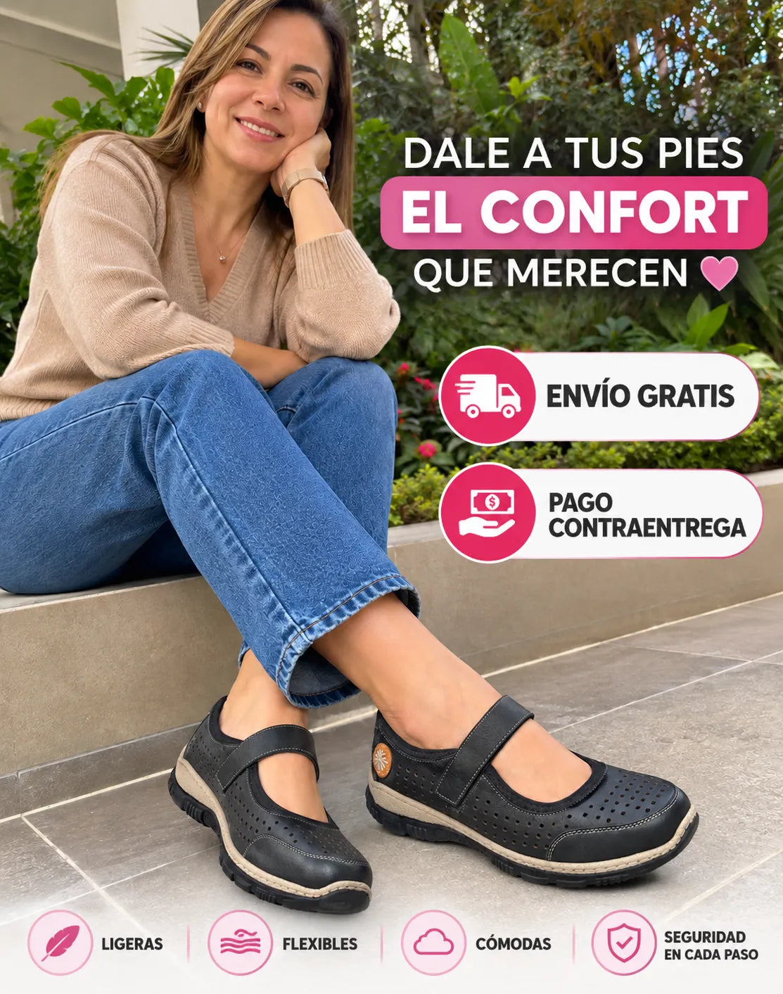 Zapatillas ultracómodas Bella Walk
