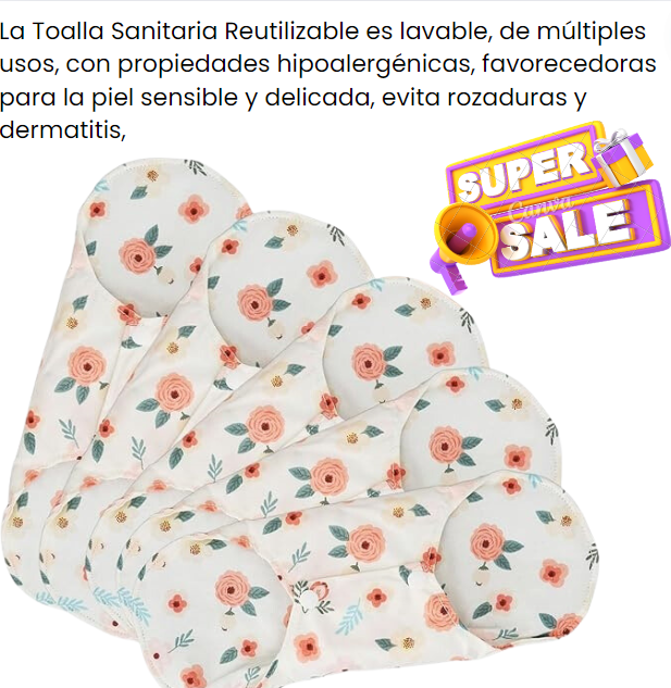 🍪EcoComfort ⭐⭐⭐⭐⭐ Toallas De Tela Reutilizables🗺️