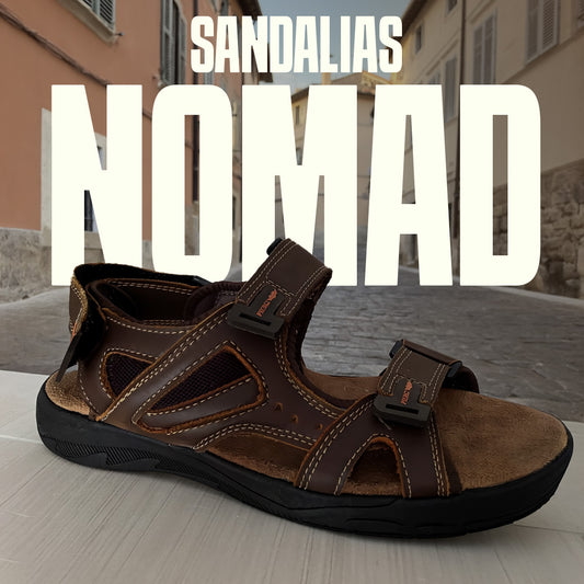 SANDALIAS DE CUERO MASCULINAS NOMAD ⭐⭐⭐⭐⭐