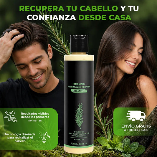 Shampoo estimulador para crecimiento del cabello