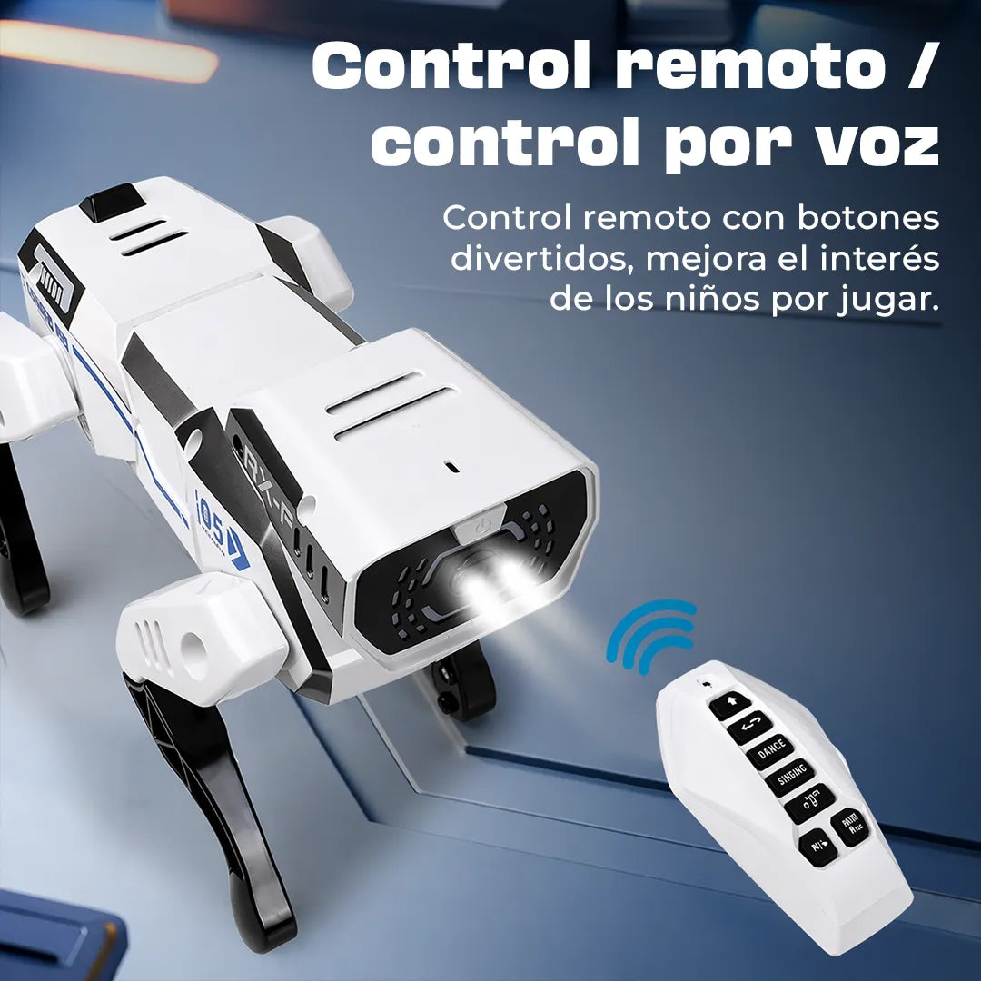 Perro robot inteligente para niños