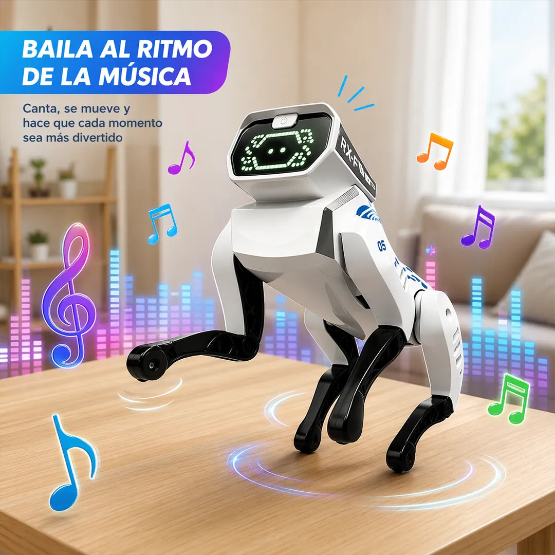 Perro robot inteligente para niños