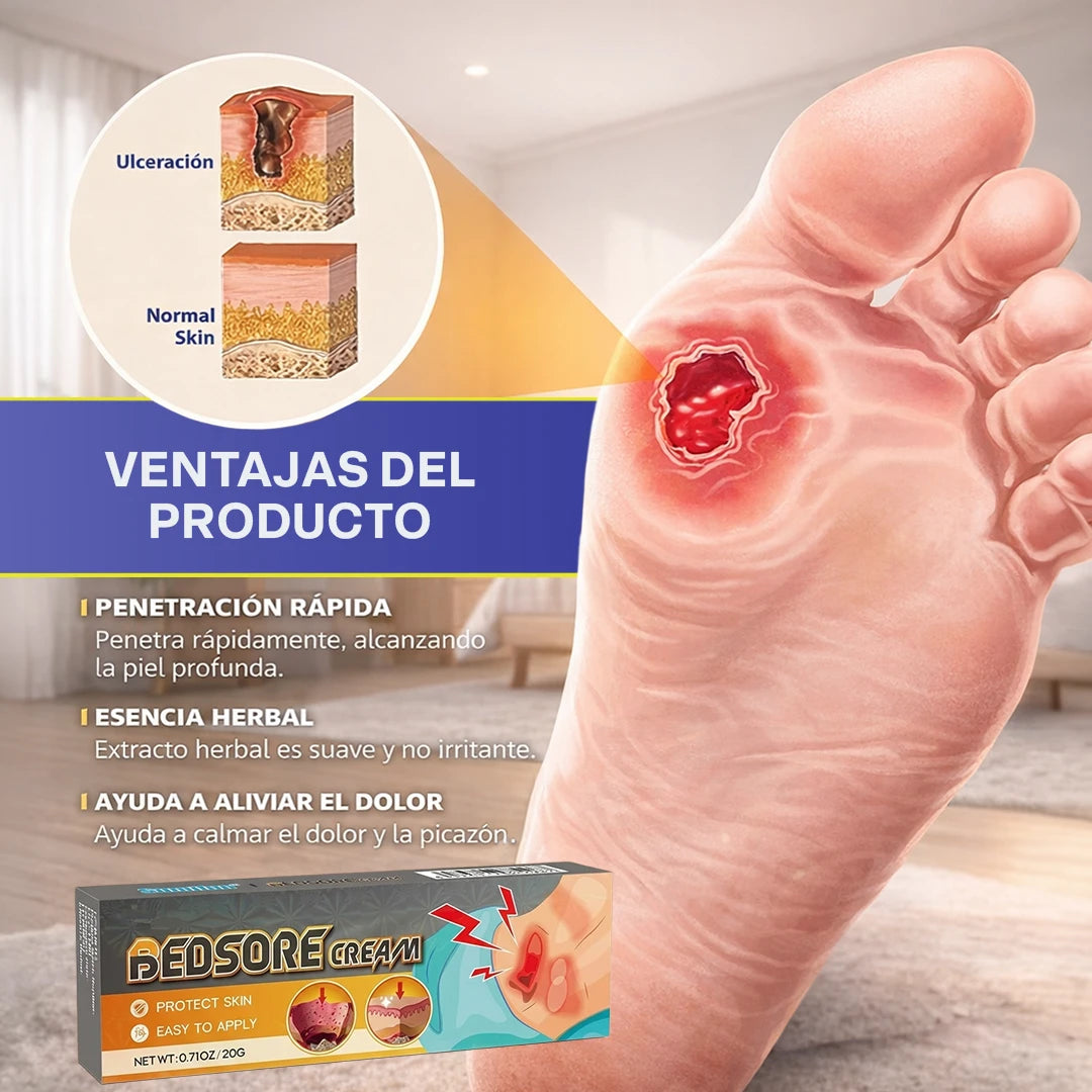 PAGA 1 LLEVA 3 ⭐⭐⭐⭐⭐Crema de tratamiento para úlceras