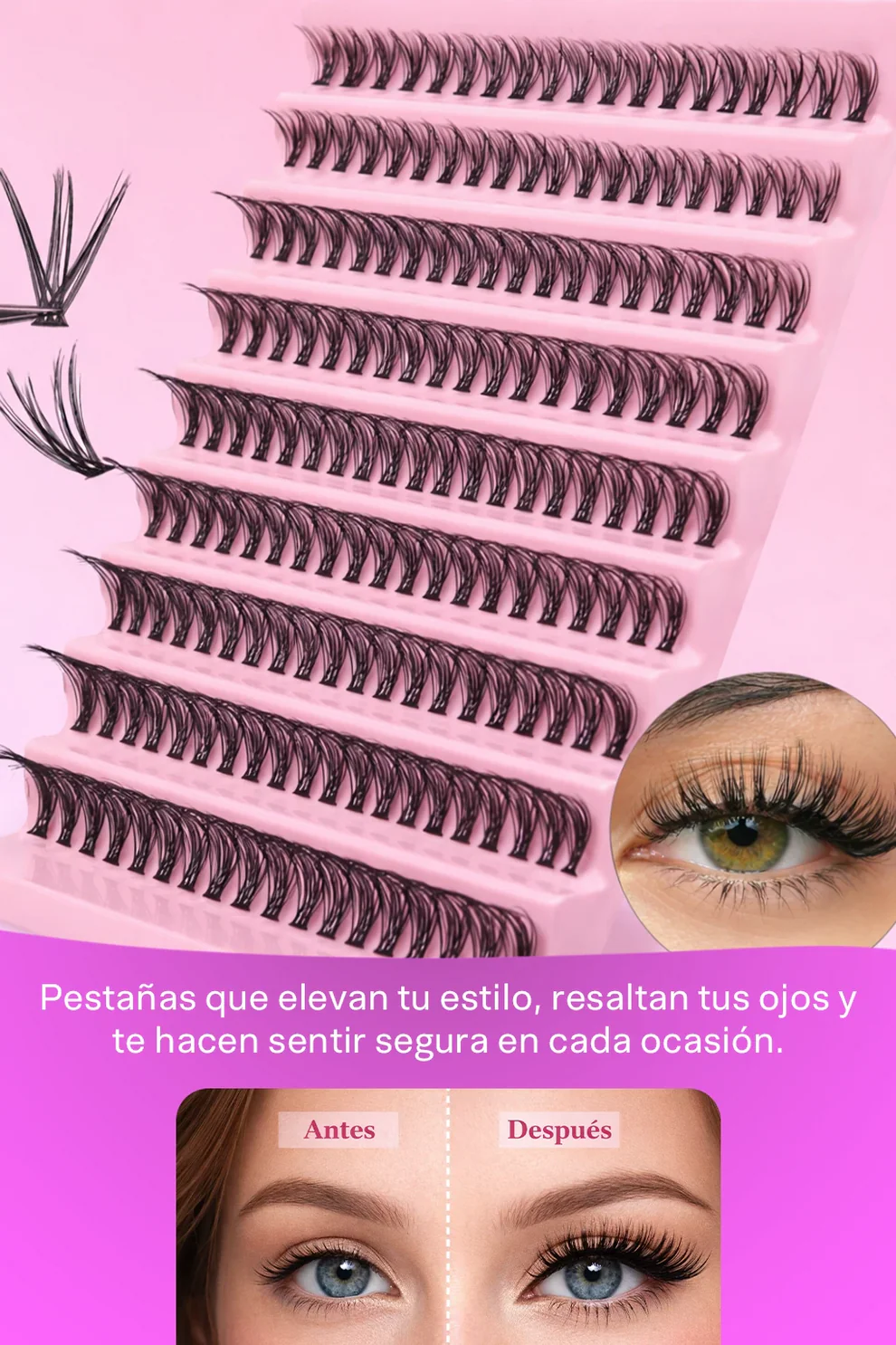 Paga 1 Lleva 2😲 Kit De Pestañas👁️