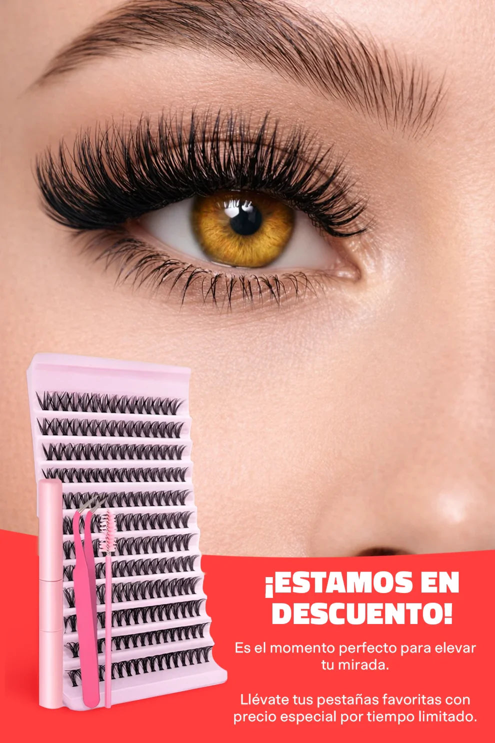 Paga 1 Lleva 2😲 Kit De Pestañas👁️