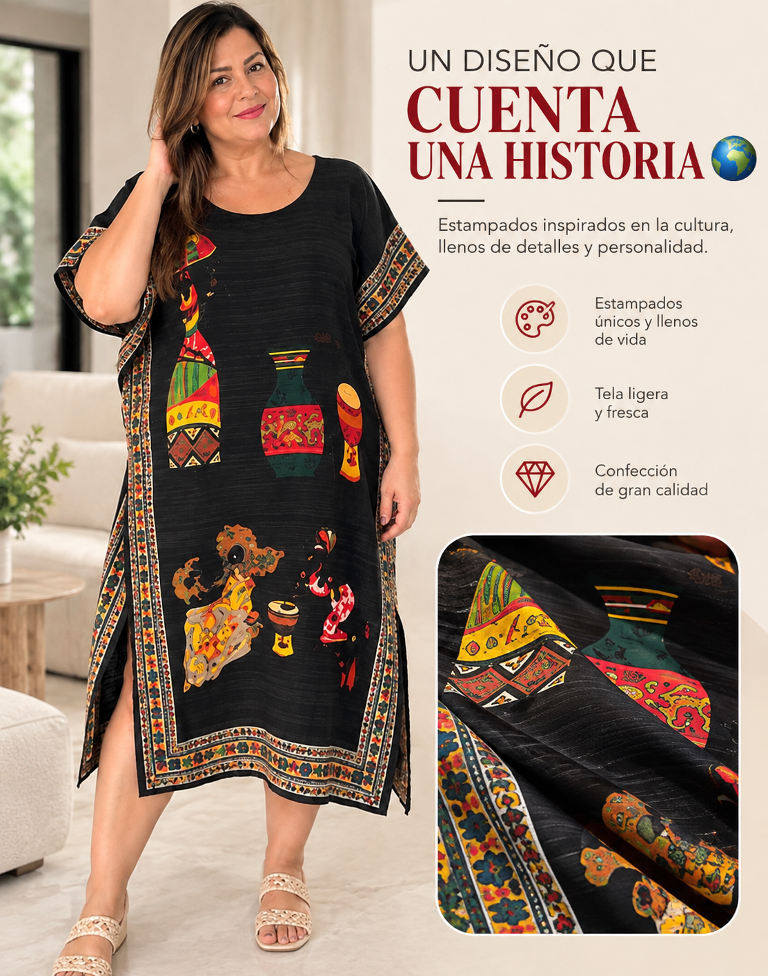 Manta artesanal hecha con tela árabe premium