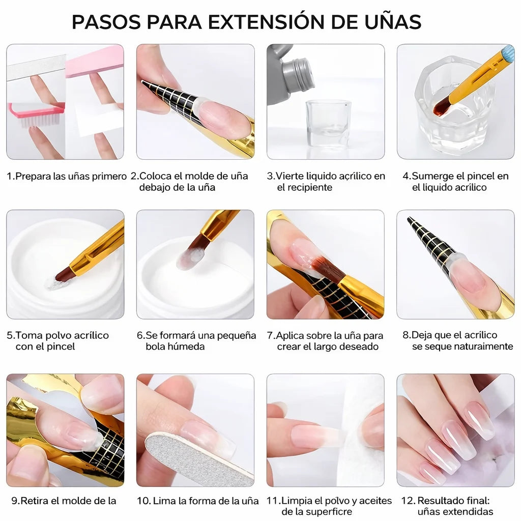 Kit de Uñas Premium +20EN1⭐⭐⭐⭐⭐