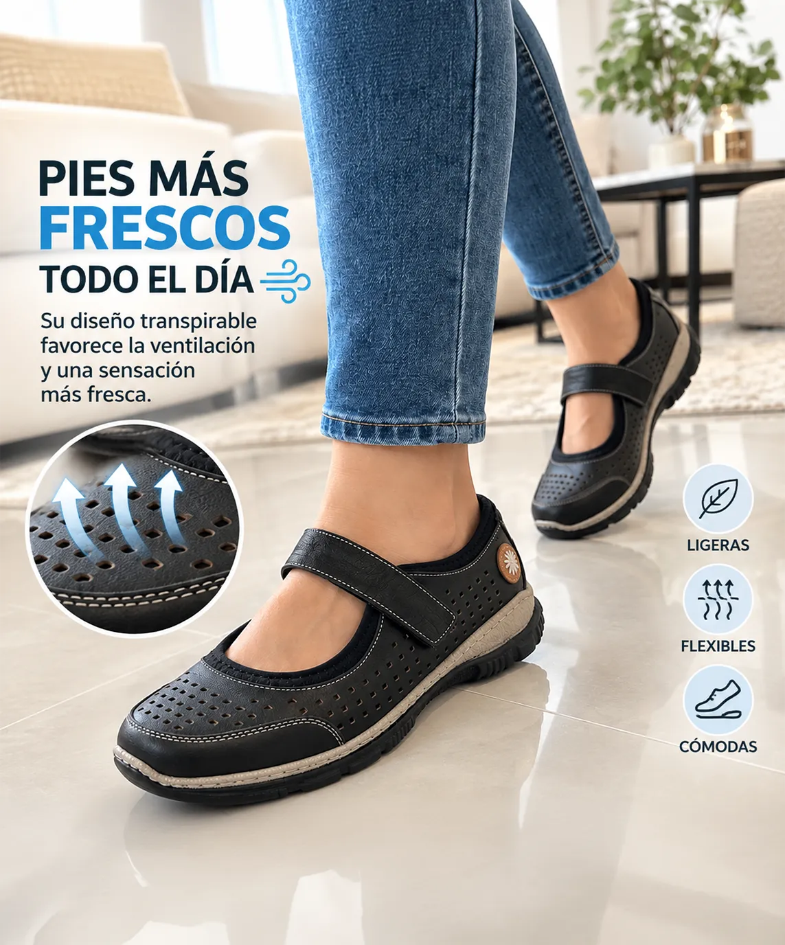 Zapatillas ultracómodas Bella Walk