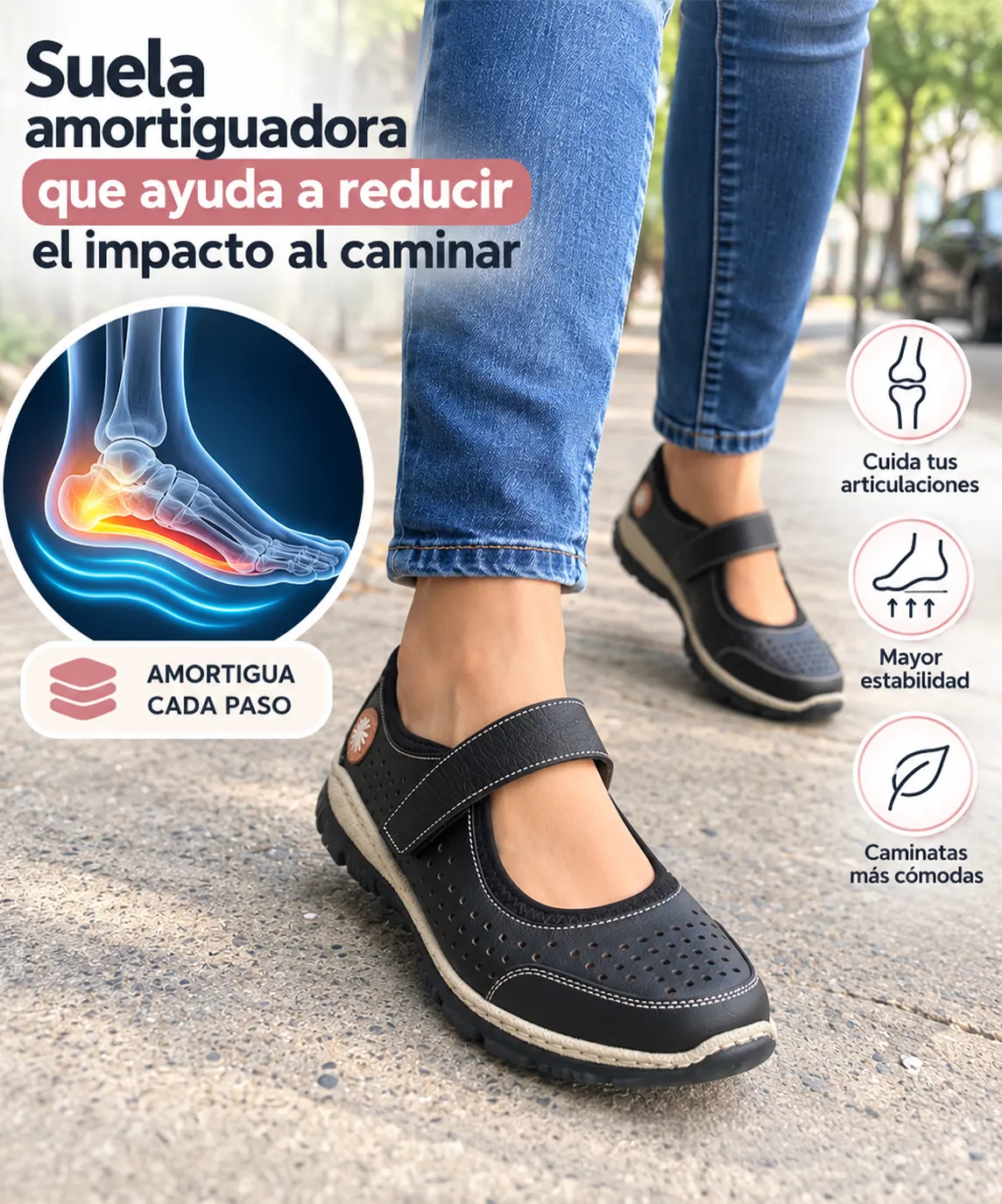 Zapatillas ultracómodas Bella Walk