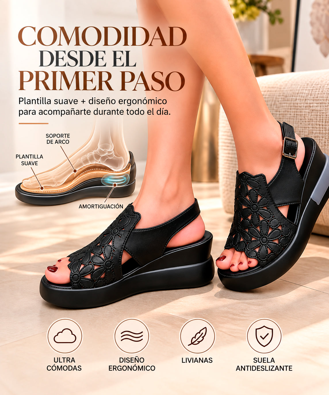 Sandalias elegantes premium Vitta