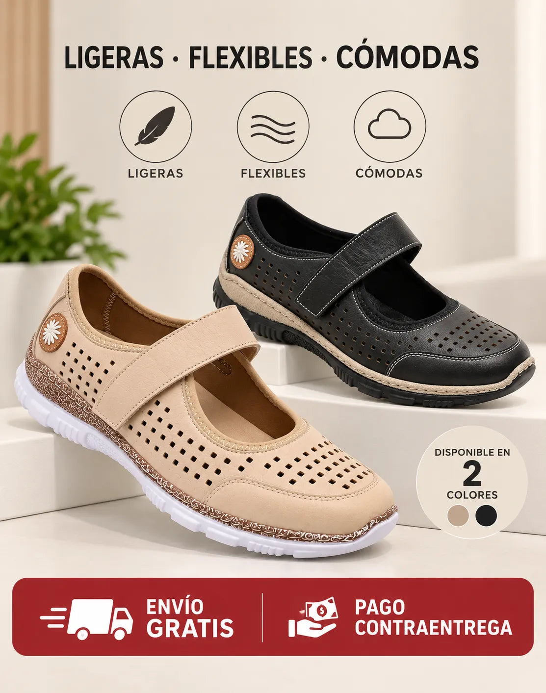 Zapatillas ultracómodas Bella Walk