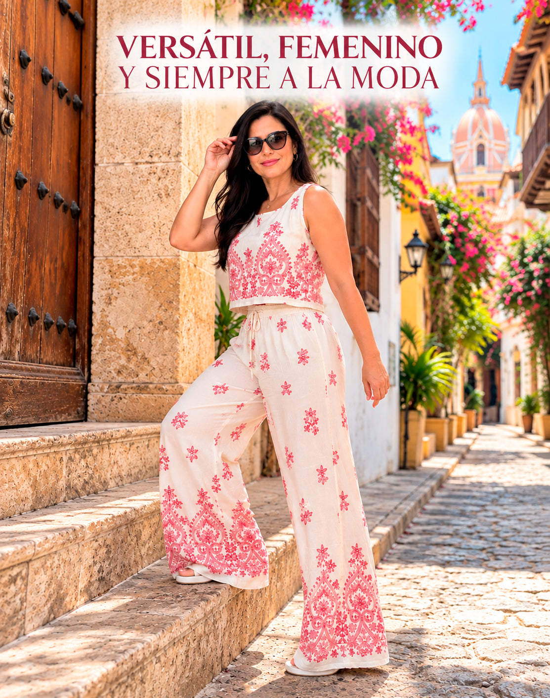 Conjunto de chalis casual y elegante en tendencia🔥