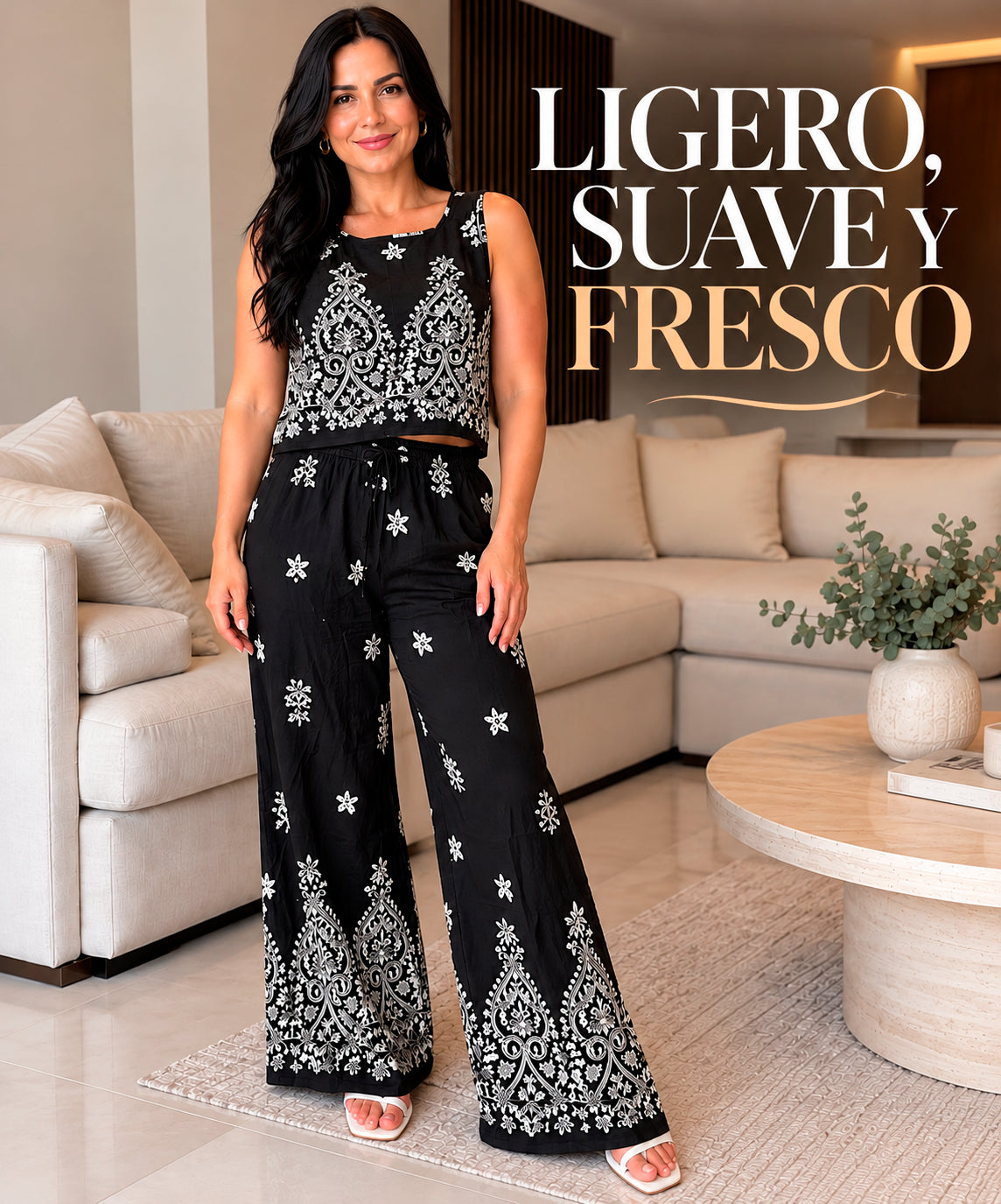 Conjunto de chalis casual y elegante en tendencia🔥