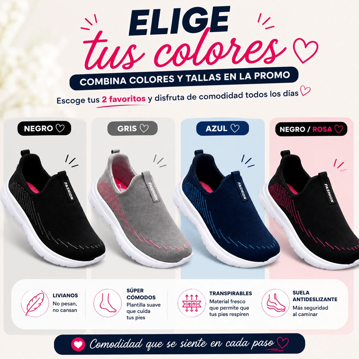 Zapato Ultra cómodo Comfort Walk⭐⭐⭐⭐⭐