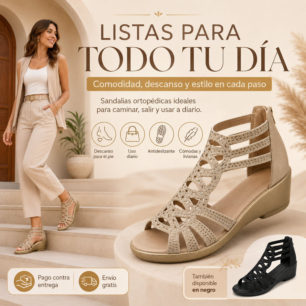 Sandalias Veracruz™ - Ortopédicas⭐️⭐️⭐️⭐️⭐️