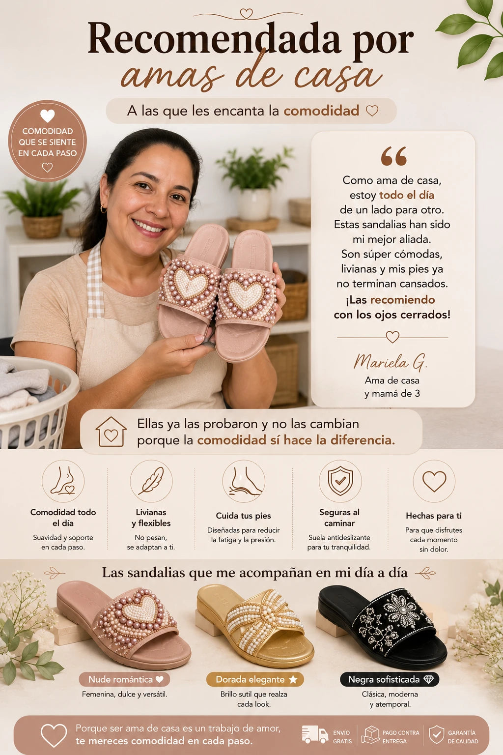 Paga 1 Lleva 3 Sandalias Multiestilo™⭐️⭐️⭐️⭐️⭐️