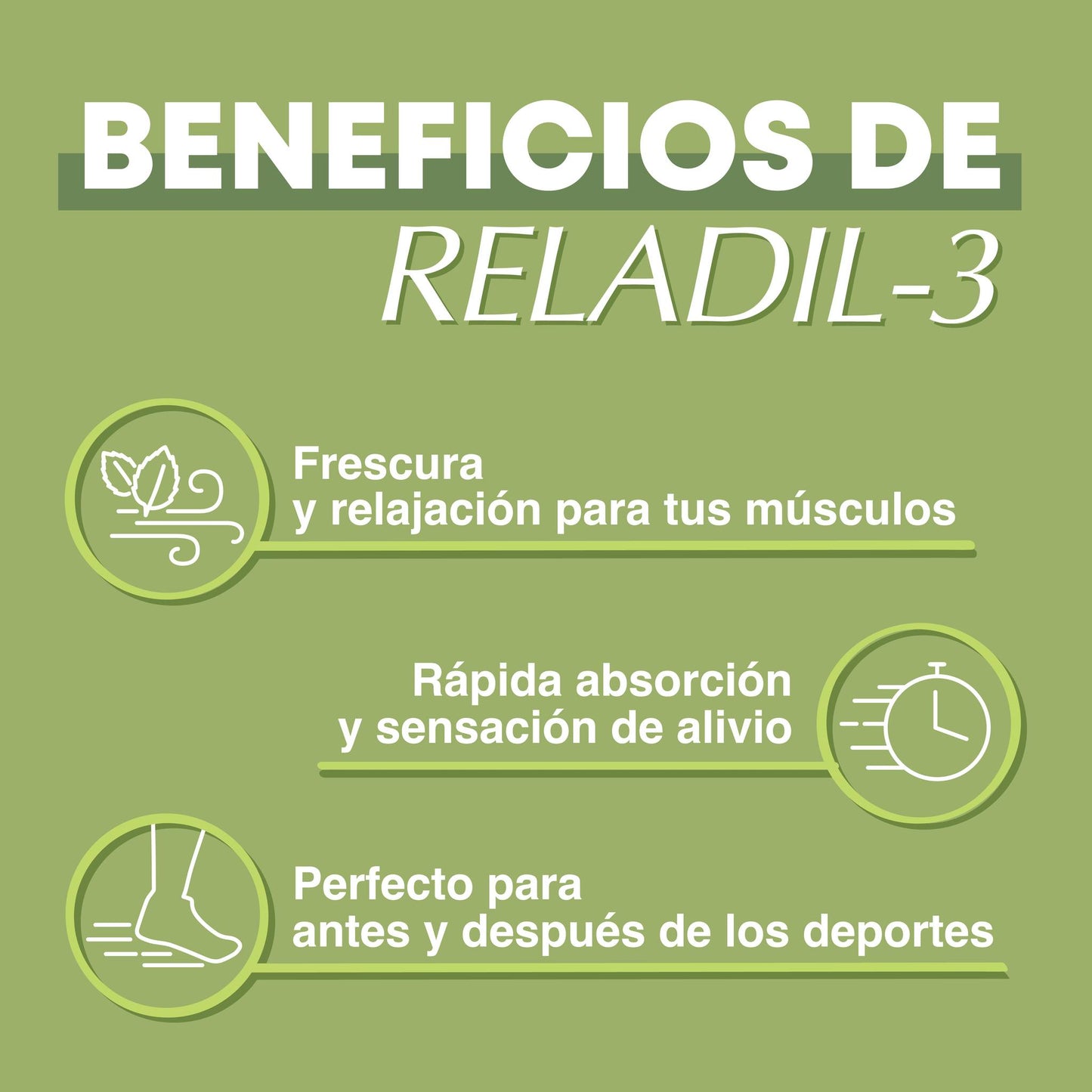 🍃RELADIL GEL FRIO PARA DOLORES MUSCULARES 🍃